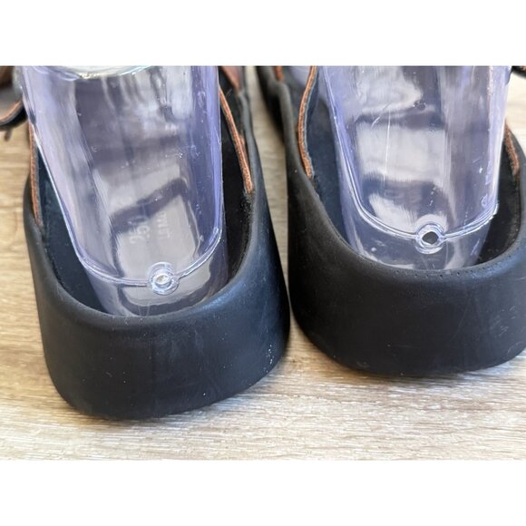 Tatami by Birkenstock Sandal Shoe Womens EUR 39 US 8 Cognac Strappy Open Toe - Picture 4 of 10